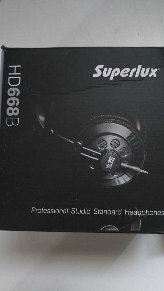 Auscultadores Superlux HD 668B - Som de Estúdio e em Excelente Estado