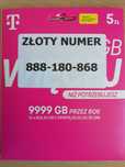 Łatwy numer telefonu, złoty numer, Starter T-Mobile