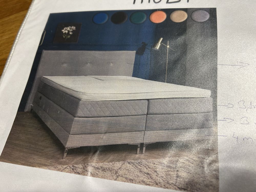 Solidne lozka boxspring sypialnie kontynentalne