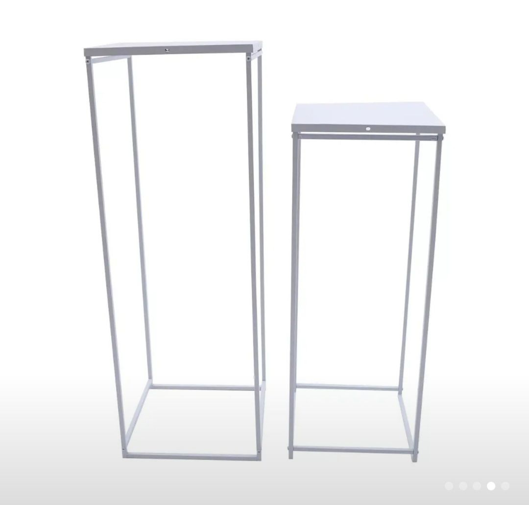 Conjunto de 4 mesas de decoração de festas