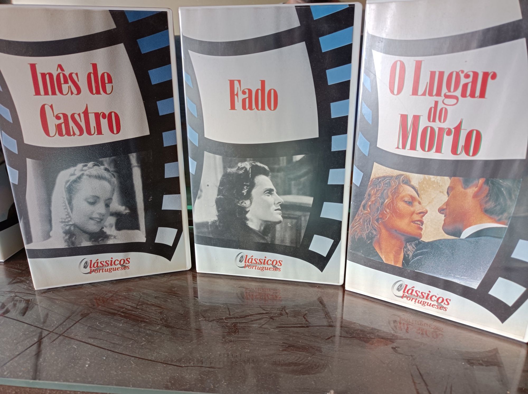 Coleção de 19 filmes Portugueses * Cassetes VHS * Excelente Estado