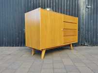 Komoda U-458 proj. J. Jiroutek, Czechosłowacja '60 Brusel Design, Loft