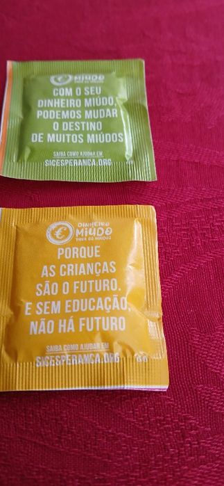 Pacotes de açúcar Delta- Sic Esperança