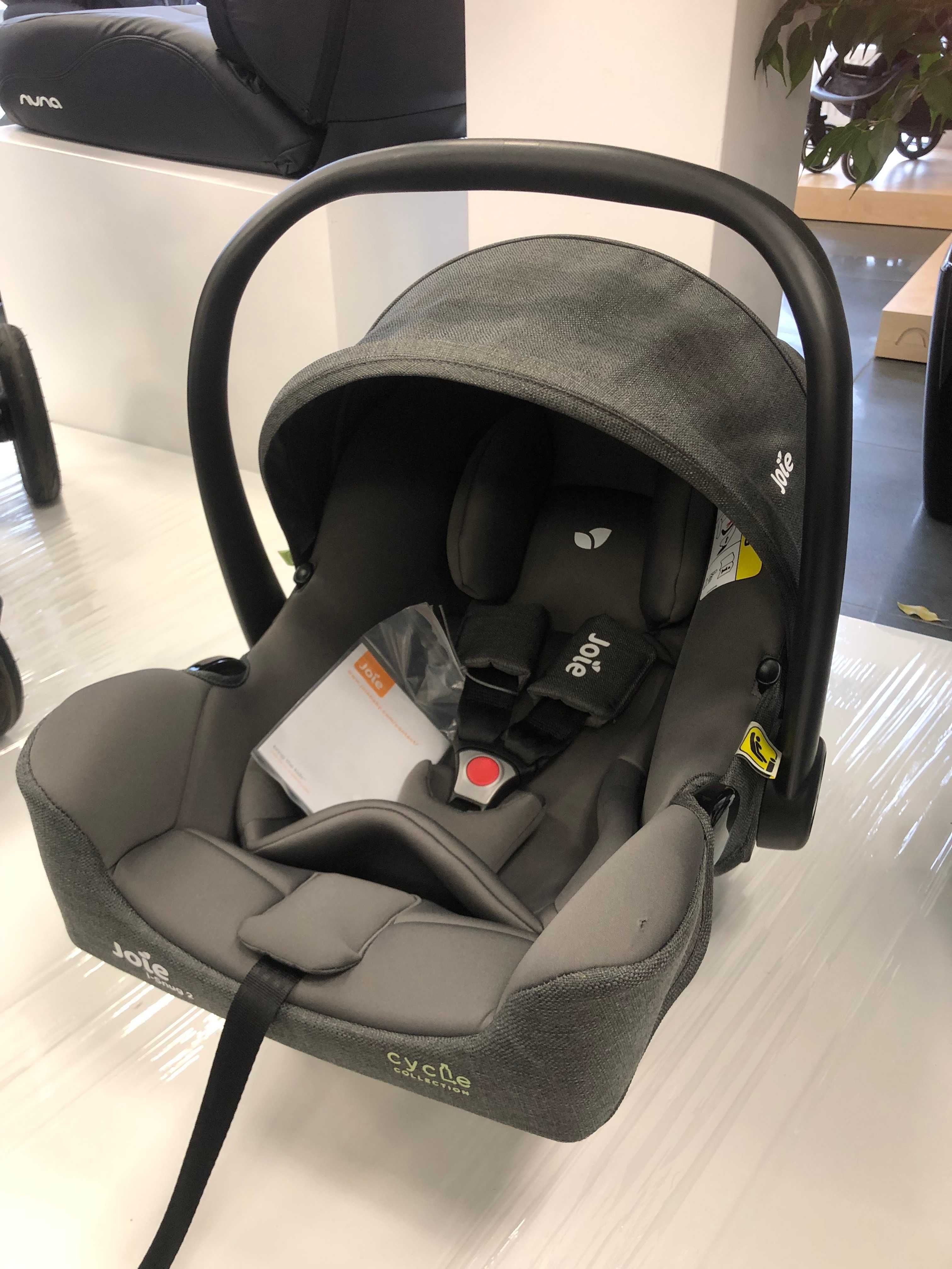 Joie fotelik samochodowy dla noworodka i-Snug 2 Shell Grey