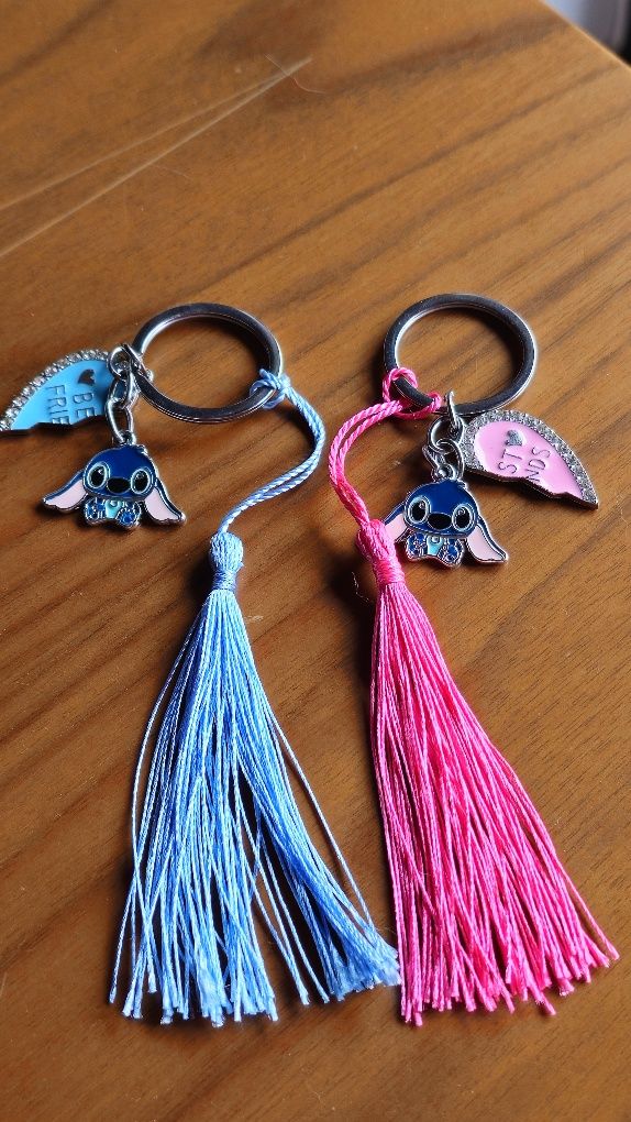 Porta-Chaves Stitch Melhores Amigas