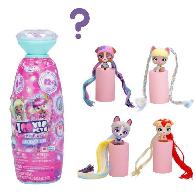 ОРИГИНАЛ IMC Toys Вип петс VIP Pets Mini Fans Glam Gems Модный любимец
