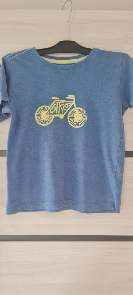 T-shirt z rowerem