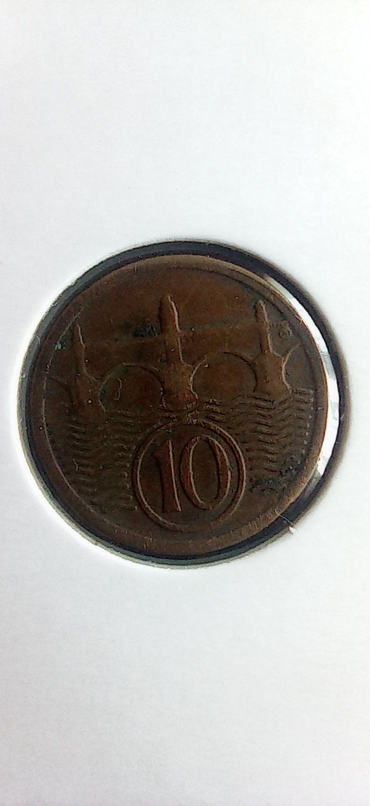 Moneta 10 Halerzy 1925 r.