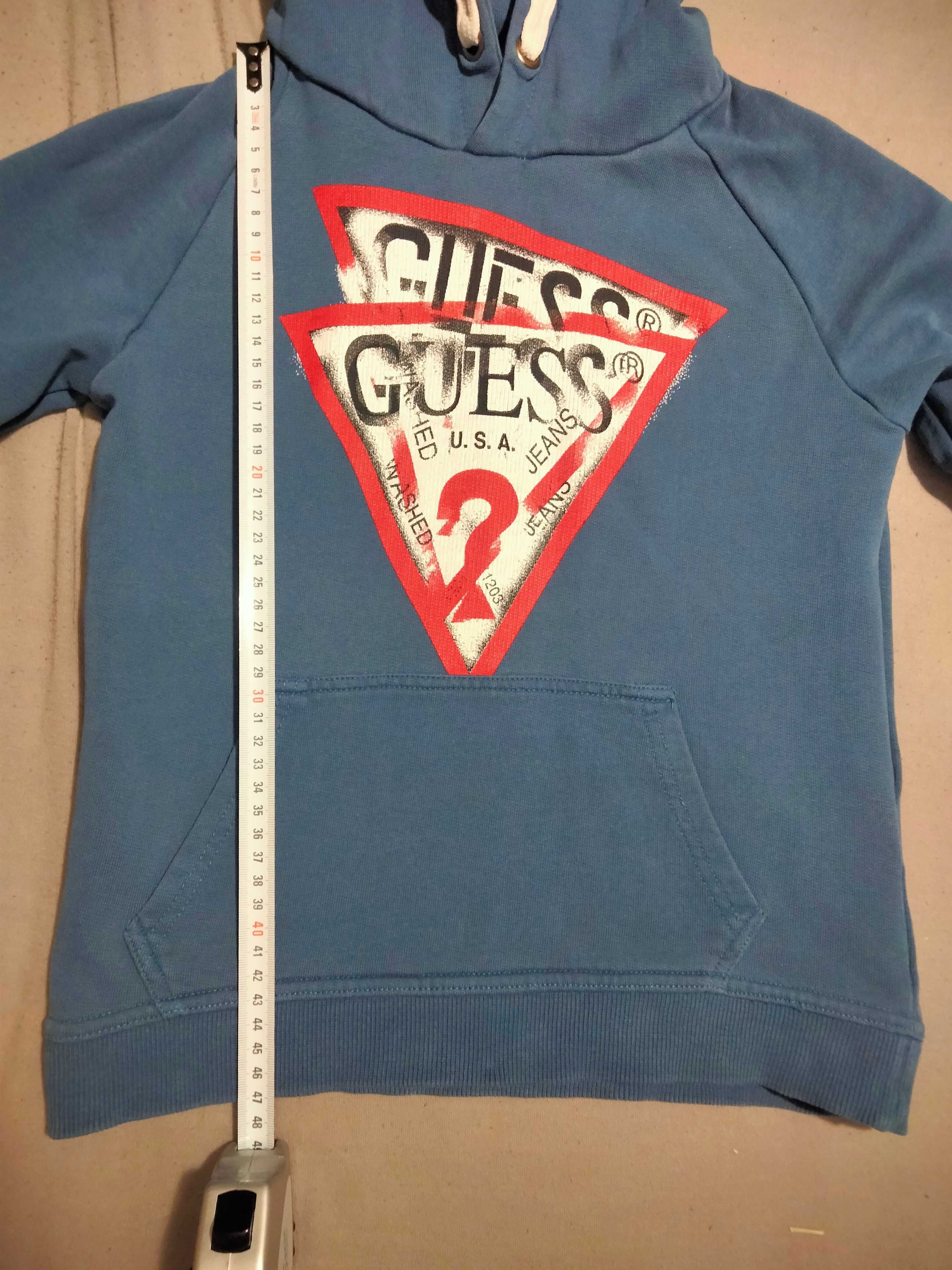 Bluza chłopięca guess niebieska rozmiar 8.r128