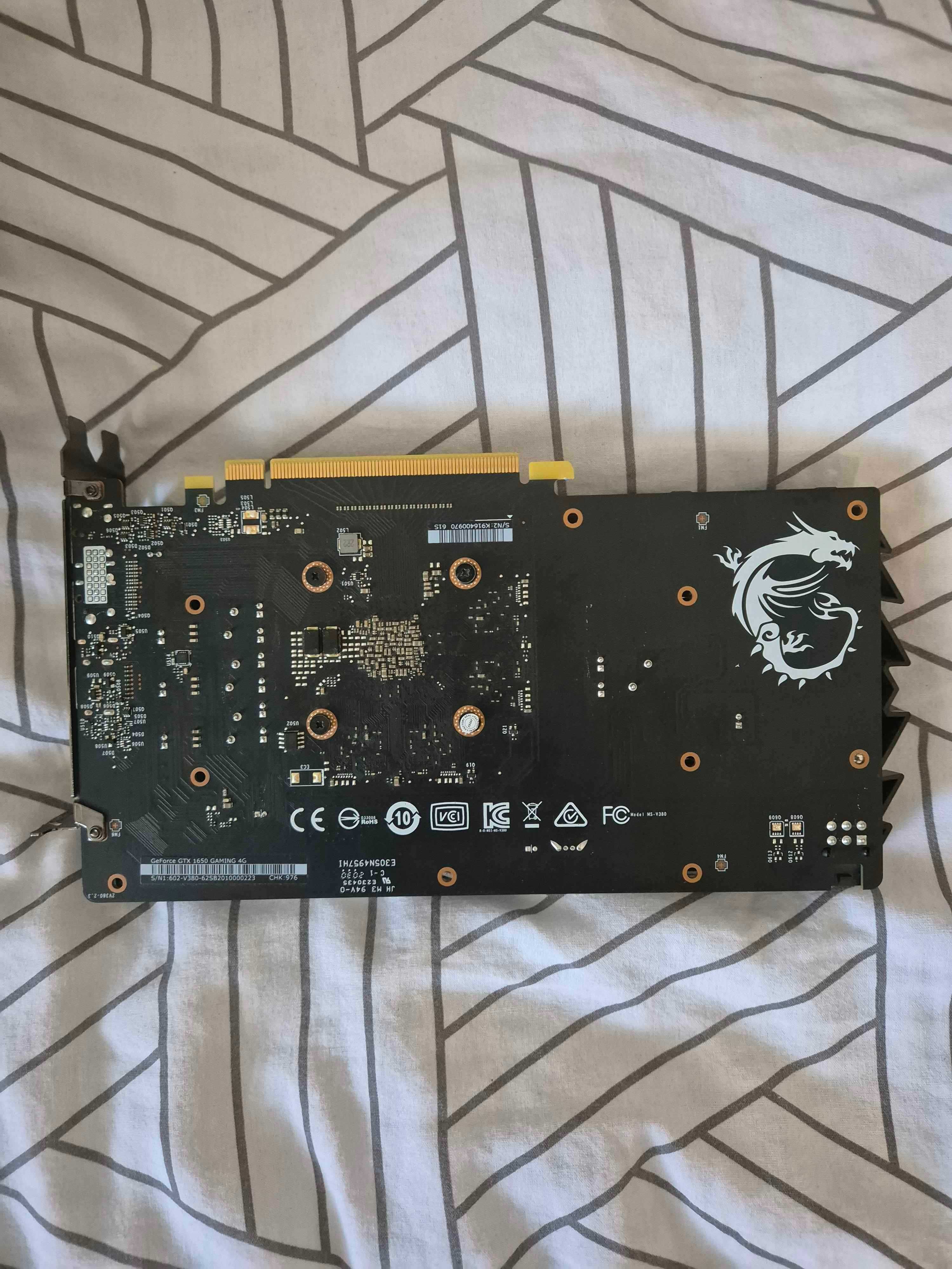 Karta graficzna MSI Geforce GTX 1650