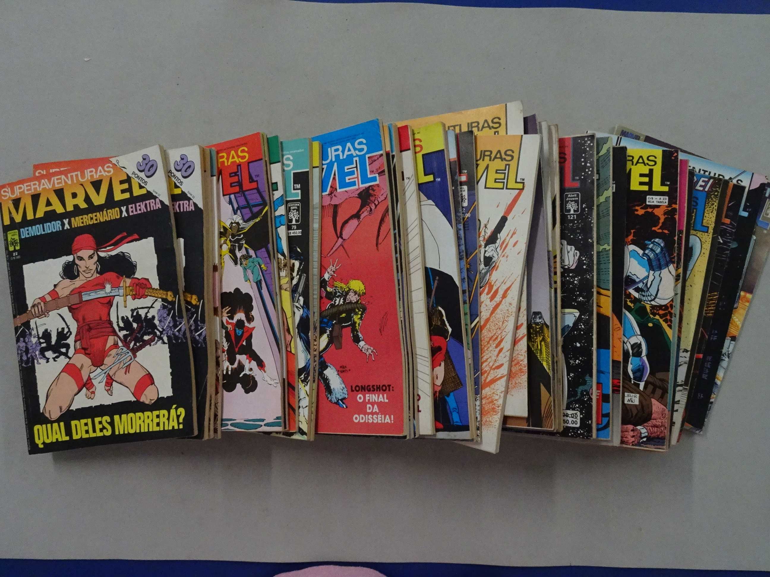 Livro Banda Desenhada Superventuras Marvel (Abril)