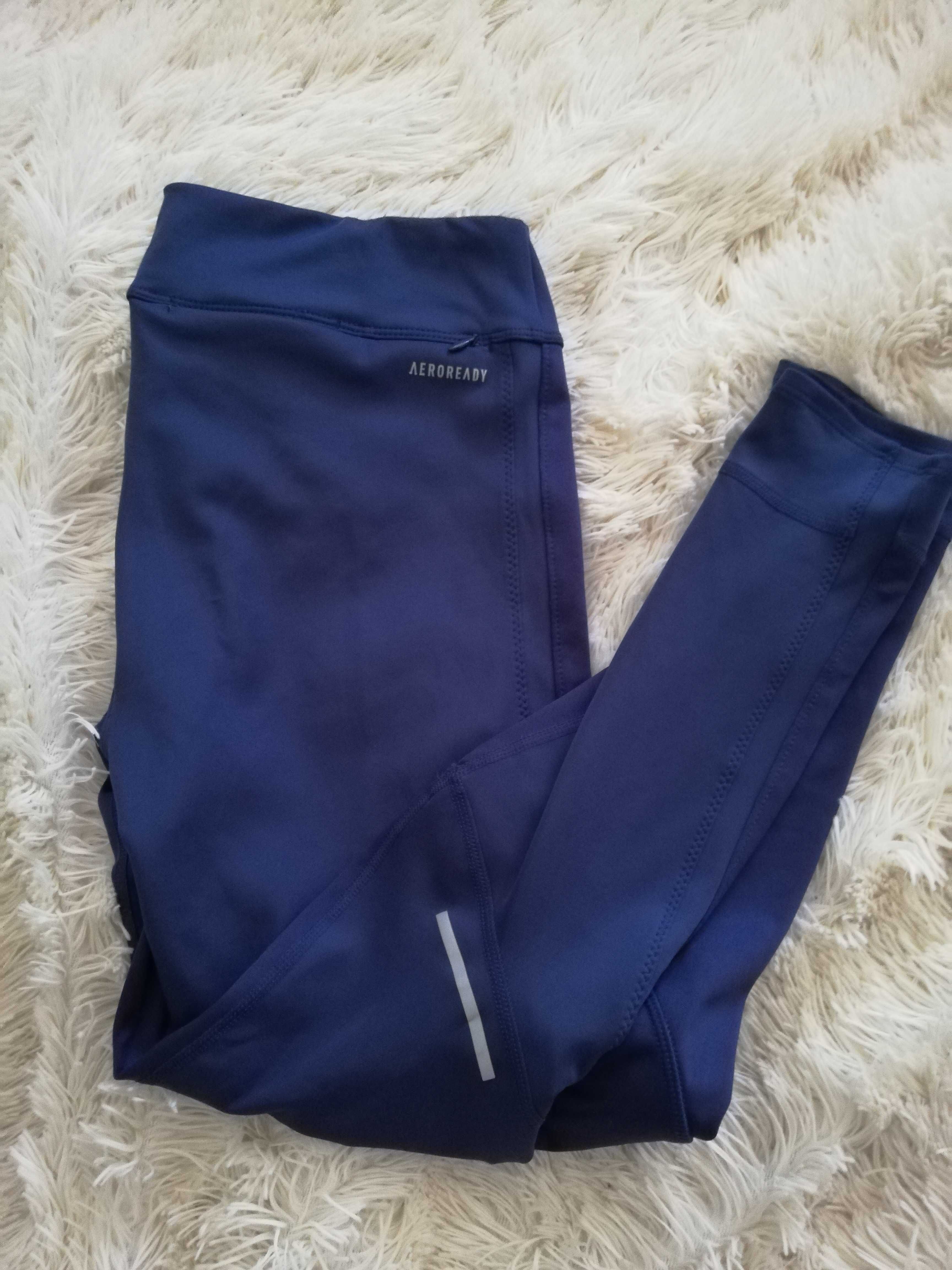 spodenki legginsy adidas M 38 Running Aeroready granat