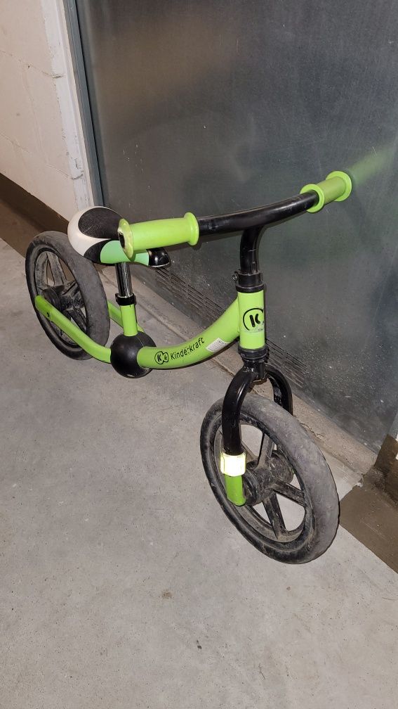 Rower biegowy zielony