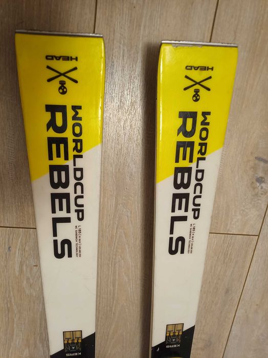 Narty Head Worldcup Rebels I speed pro 185cm, prywatne, super stan
