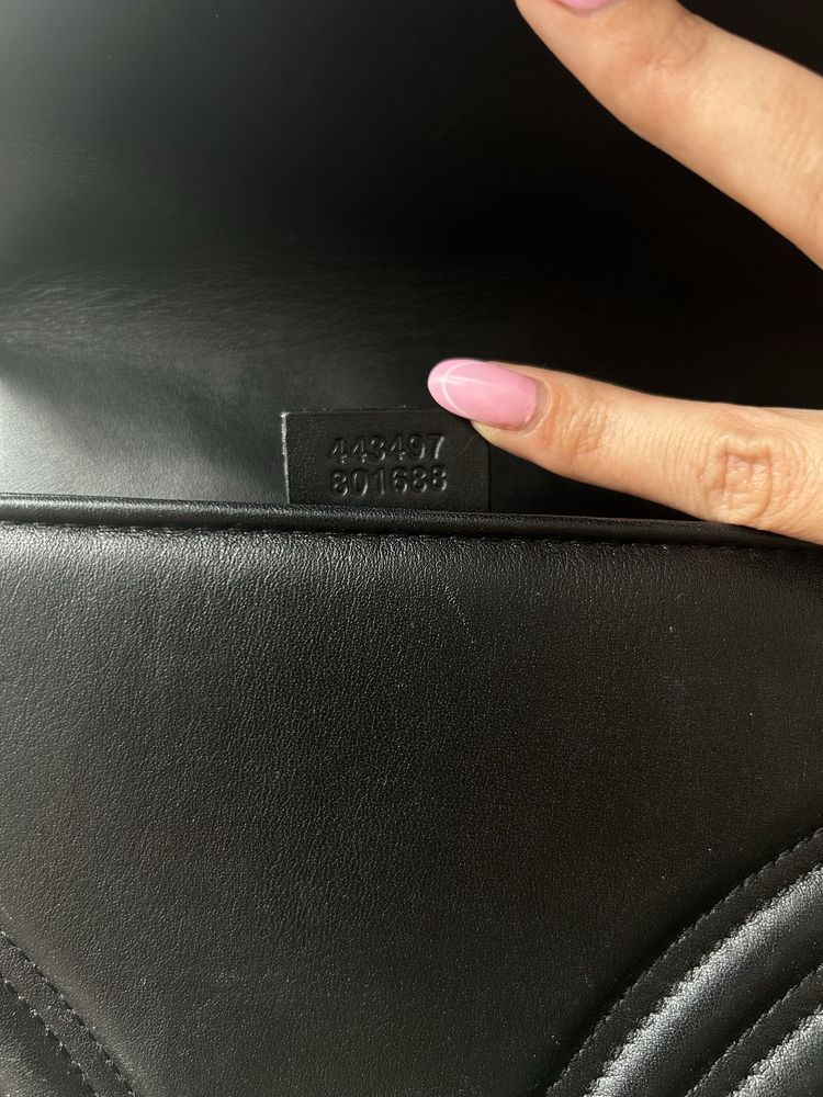 Torebka gucci marmont small czarna stan idealny