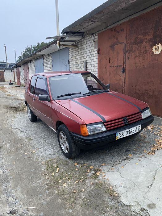 Прожаж Peugeot 205