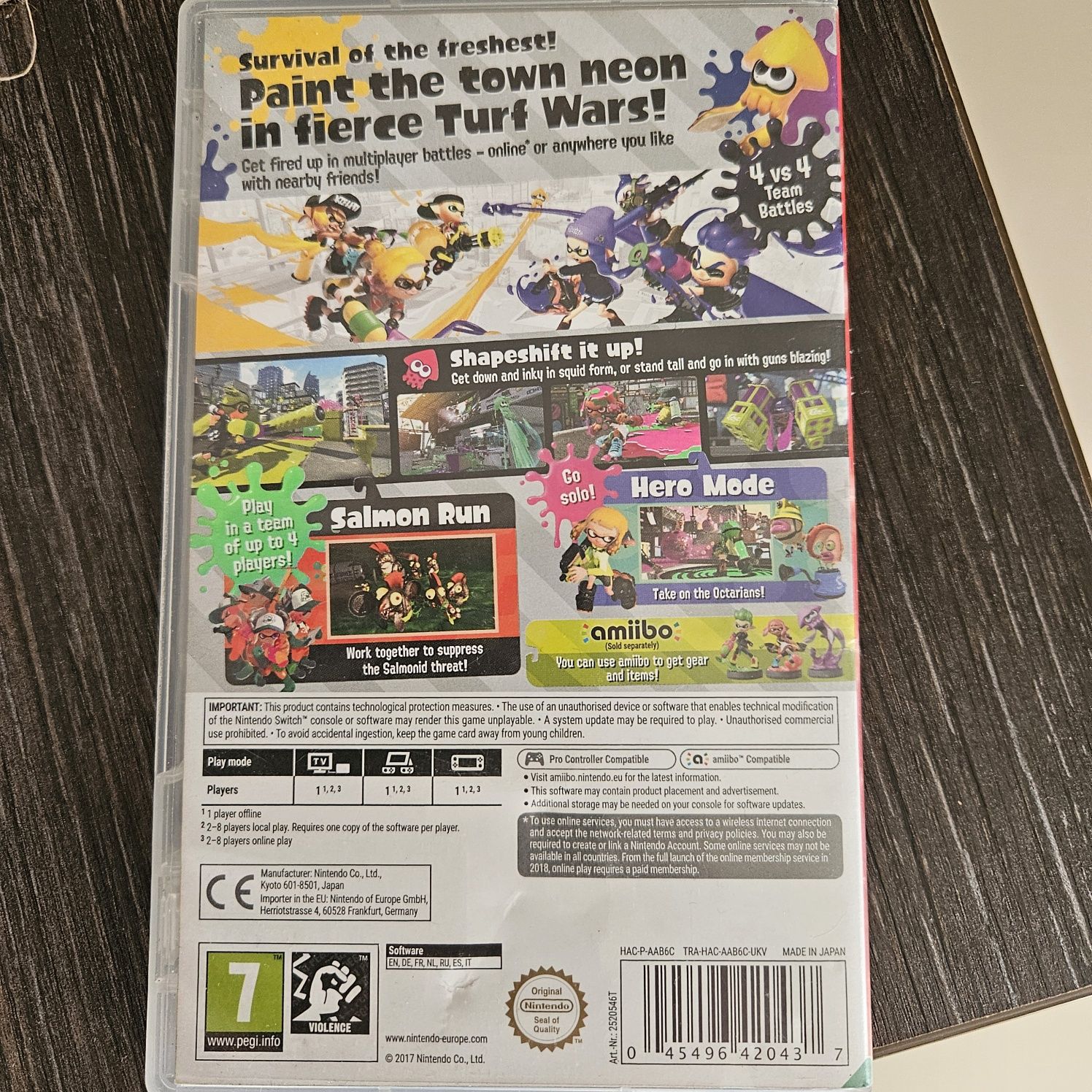 Gra Splatoon 2 na konsole Nintendo Switch