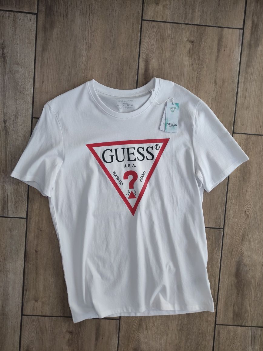 T-shirt Guess, nowy z metką, rozmiar XL i XXL