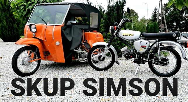 Skup  DUO Simson s51 sr mz etz 251 trophy AVO Stare motocykle