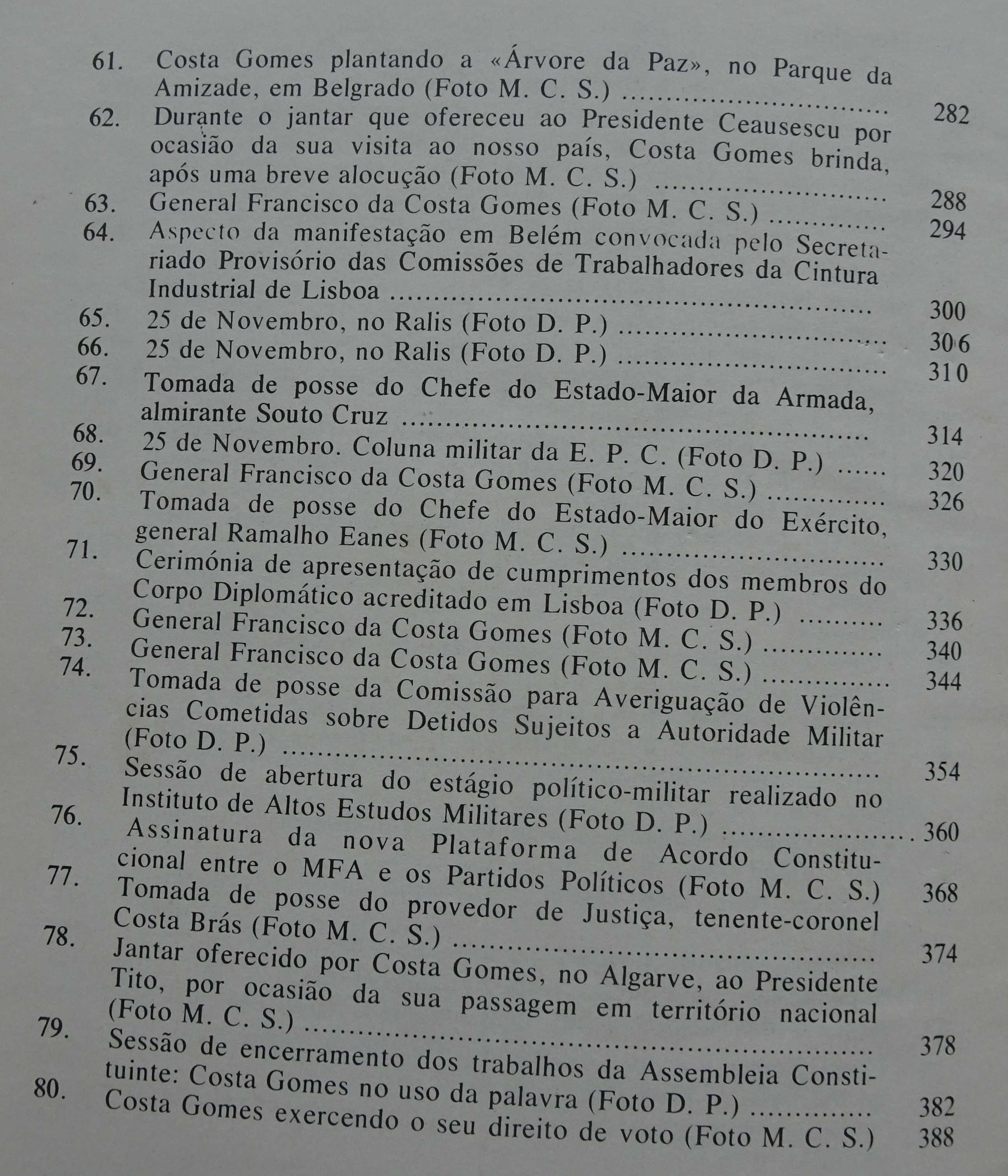 Discursos Políticos de Costa Gomes 1ª Edição 1976