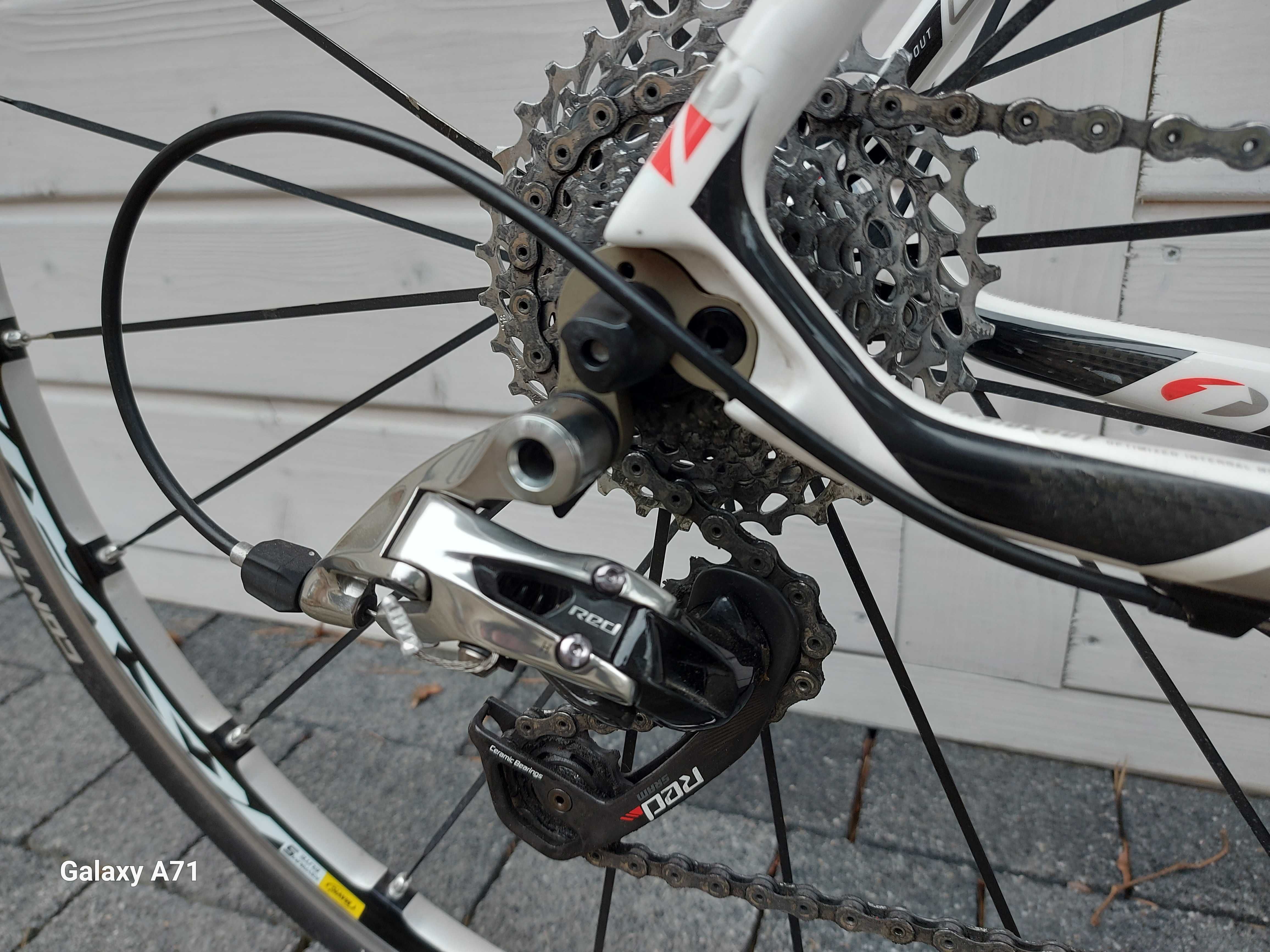Rower szosowy FELT 23 RED-SRAM RED,2x11,CARBON,waga 7,50 kg-igła