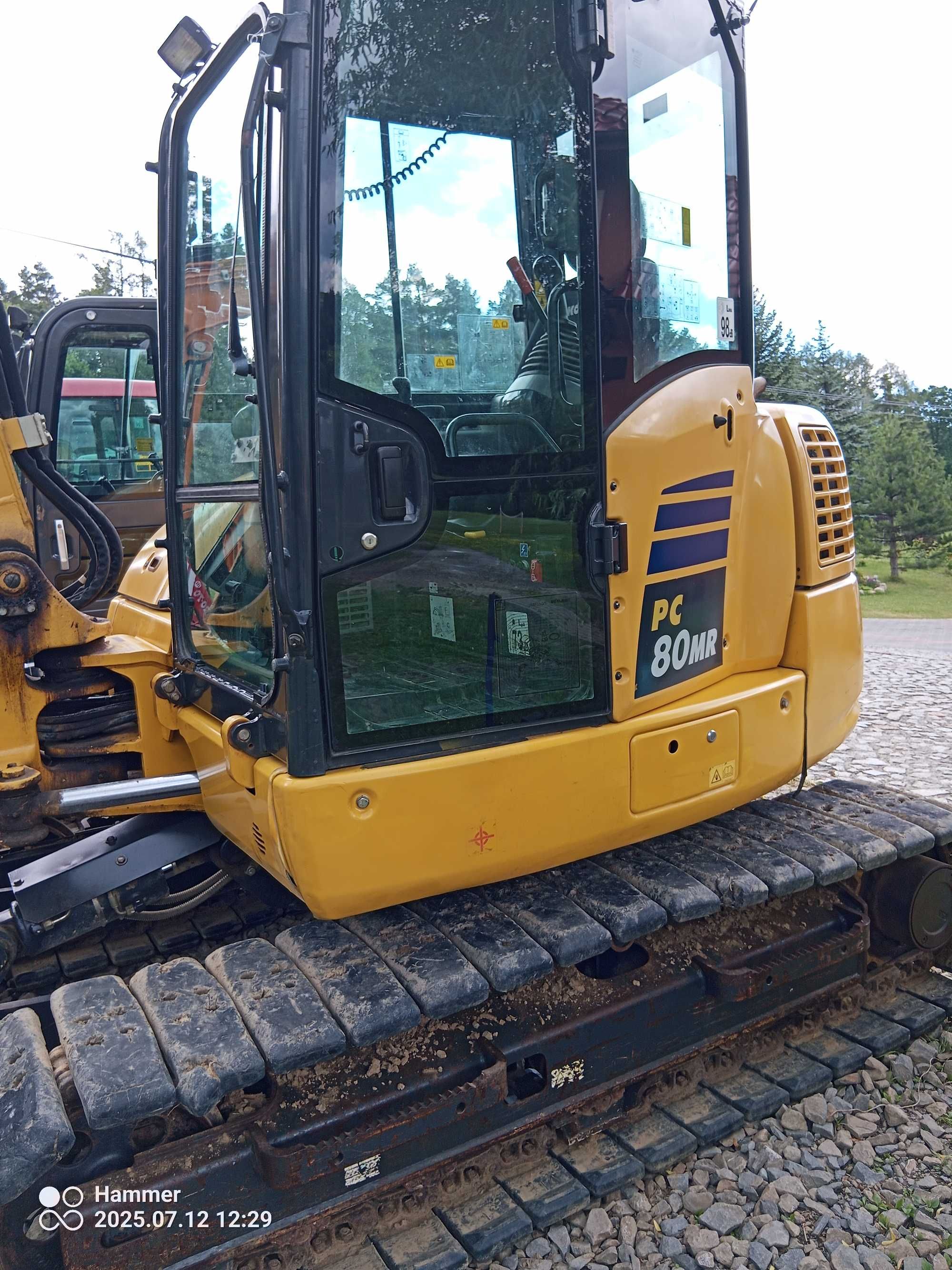 Minikoparka Komatsu PC 80, 2018 r.