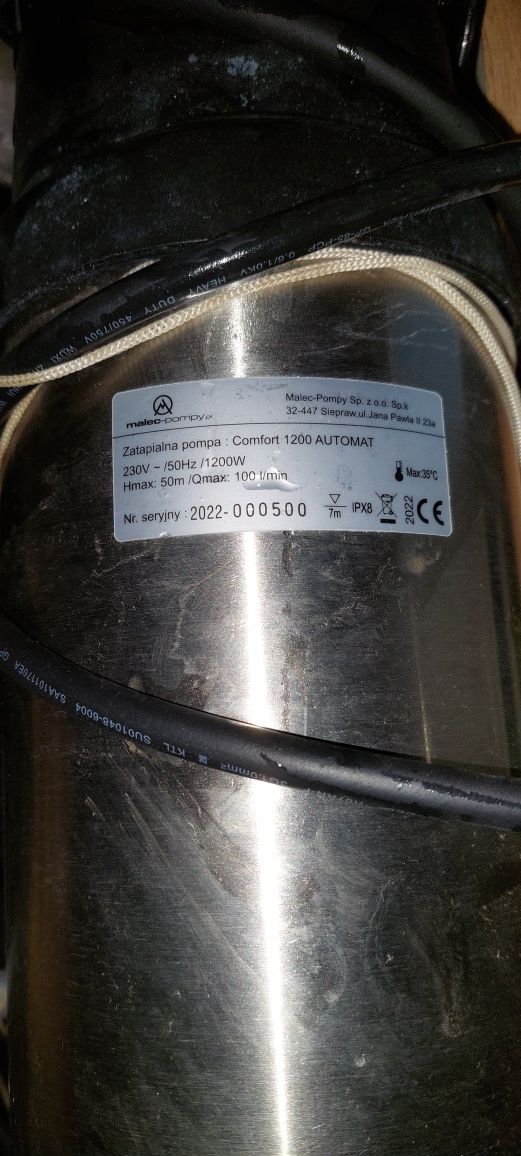 Woda na działce, pompa+hydrofor+zbiornik 700ltr mauzer