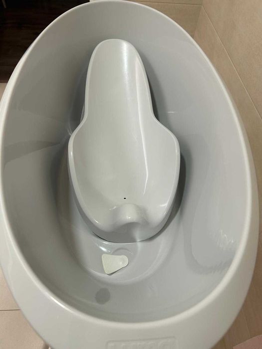 Banheira alta com redutor para bebe