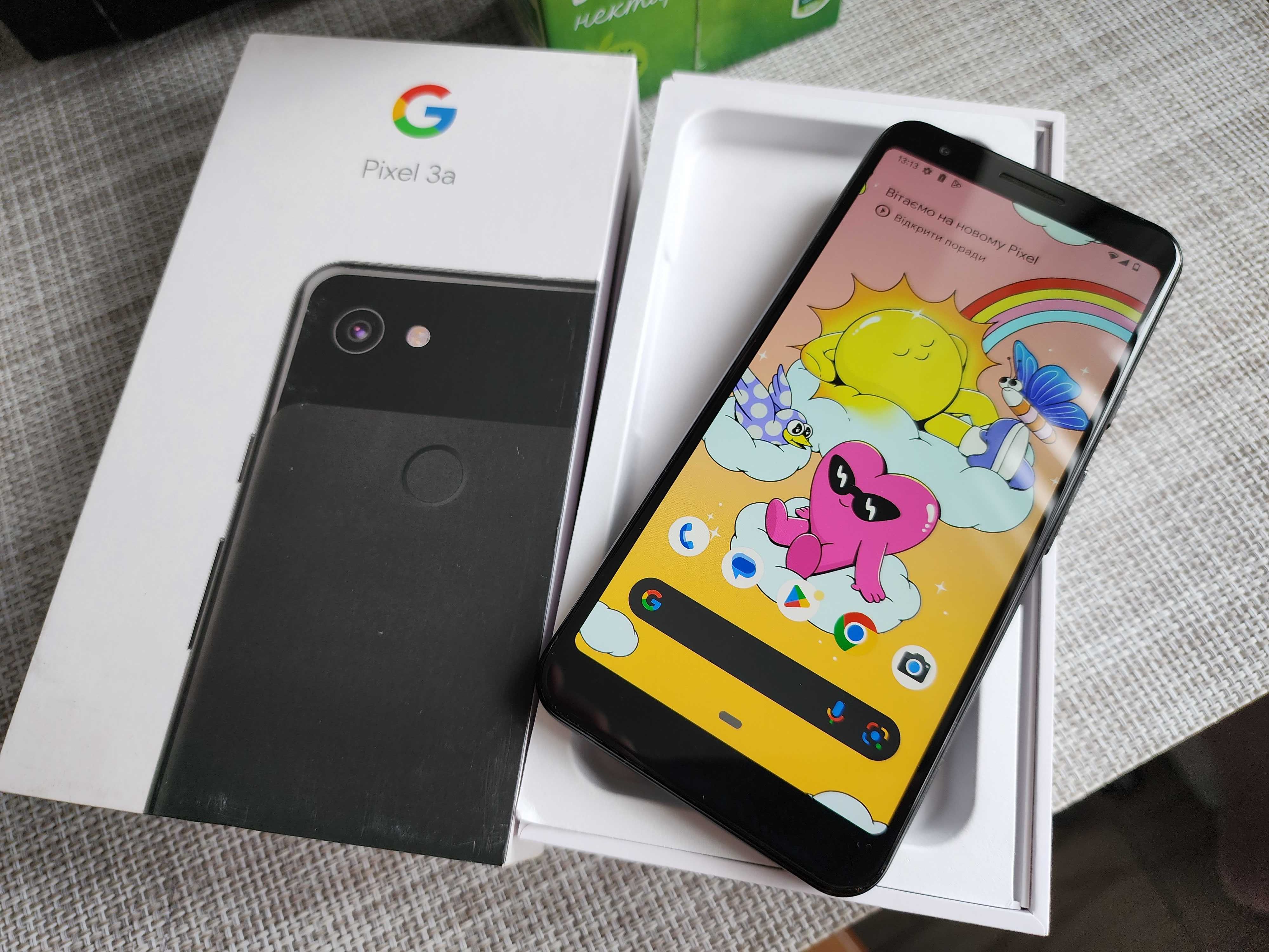 Смартфон Google Pixel 3A Black 64GB