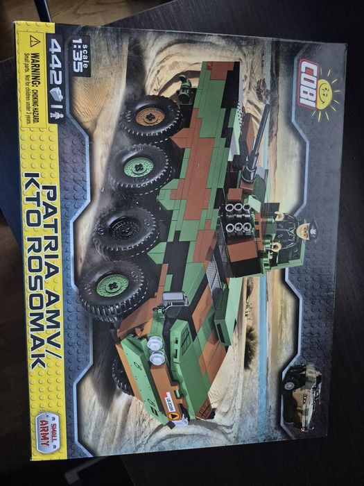 Klocki Cobi KTO Rosomak - kołowy transporter opancerzony