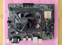 Intel i5 7400+ chłodzenie+ płyta Asus H110M-K > pudełko, stan idealny