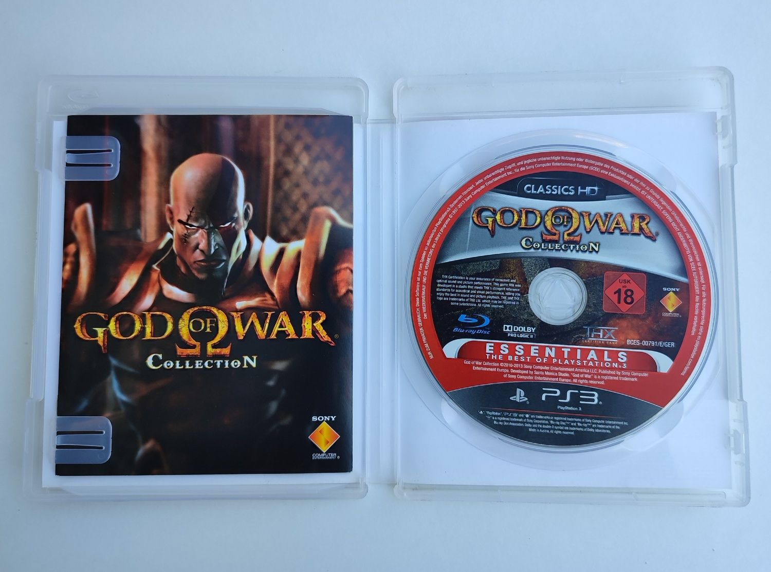 God of War Collection komplet PS3
