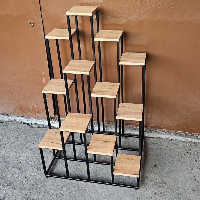 Kwietnik Stojący - Stojak na Kwiaty 4-12 poziomów RÓŻNE RODZAJE