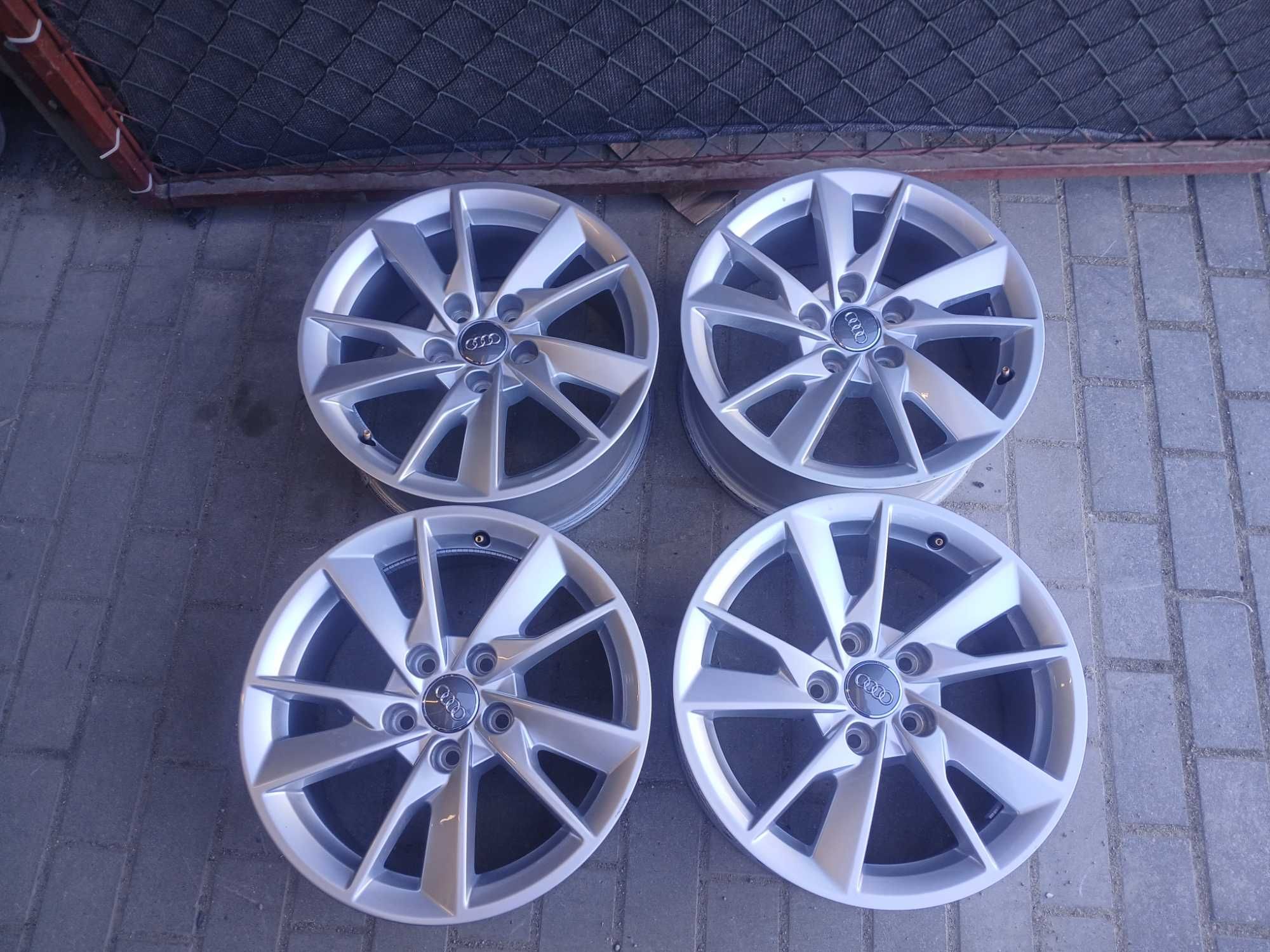 4x felgi alu 16 5x112 Audi A3 A4 B6 B7 B8 B9 A6 C5 C6 C7 Q3 Q5 Vw Skod