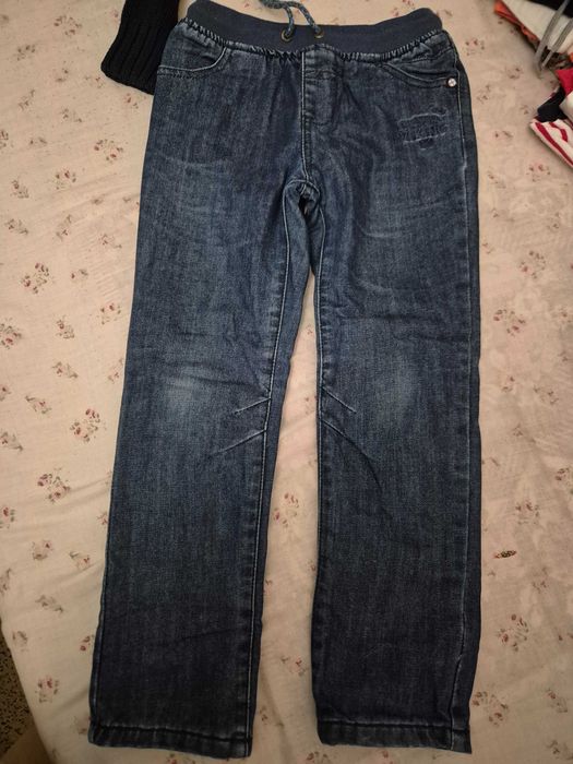 Утеплені джинси для хлопчика 116р.