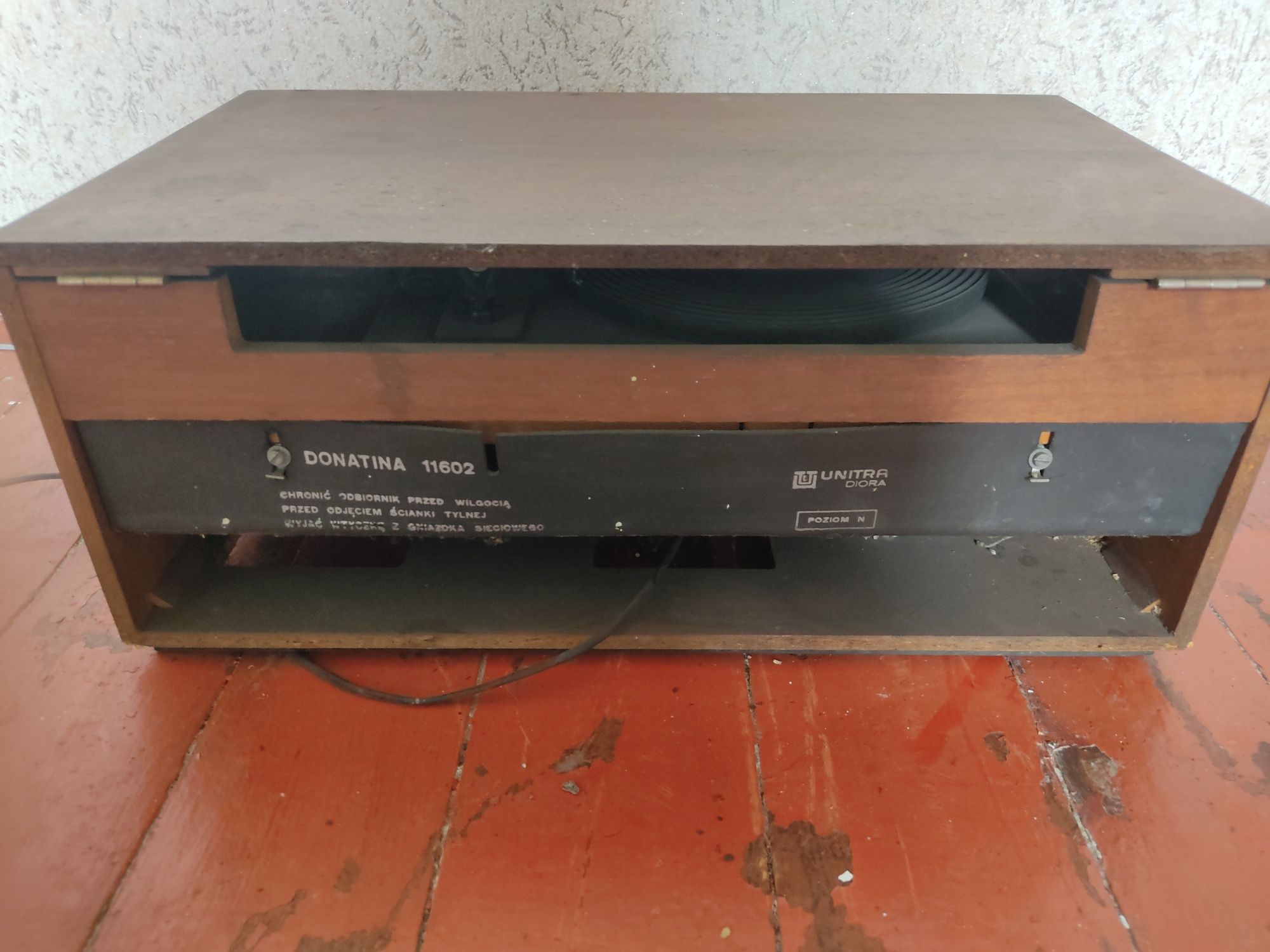 Unitra diora donatina radio z gramofonem