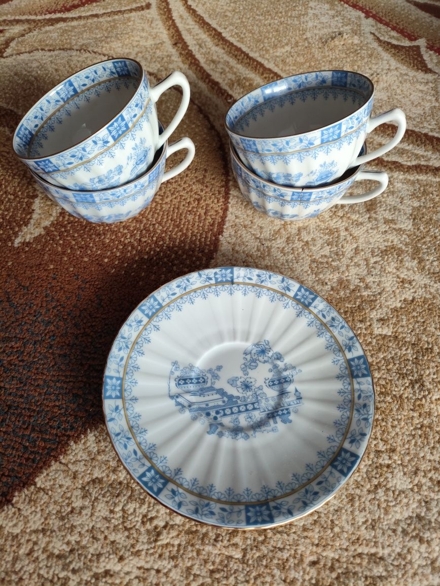 Porcelana Echt Tuppack China Blau Tiefenfurt
