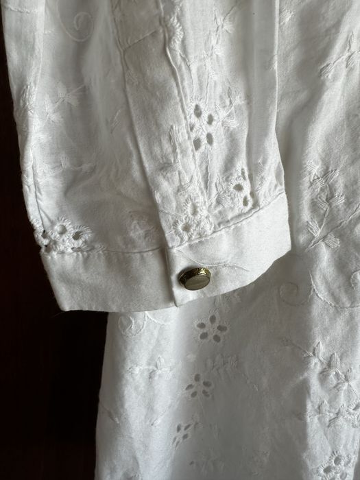 Vestido branco ZARA