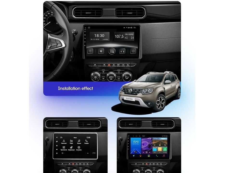Radio samochodowe Android Renault Duster (10.1") 2018+