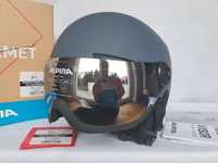 Kask narciarski Alpina Arber Visor Q-Lite Ink Matt M 54-58cm