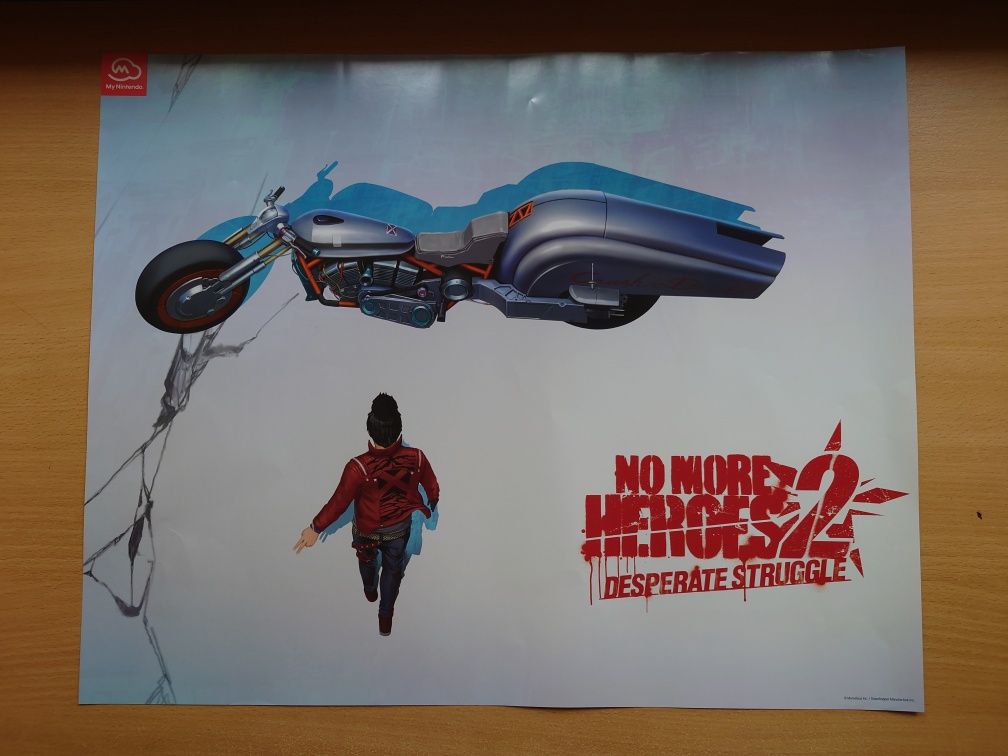 3x plakaty No more heroes