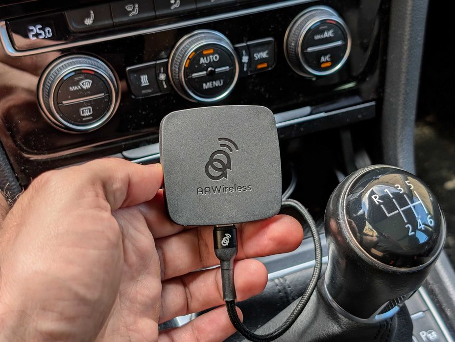 AAWireless найкращий бездротовий адаптер Android Auto та CarPlay