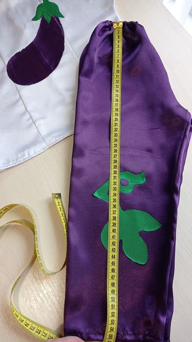 Костюм баклажана