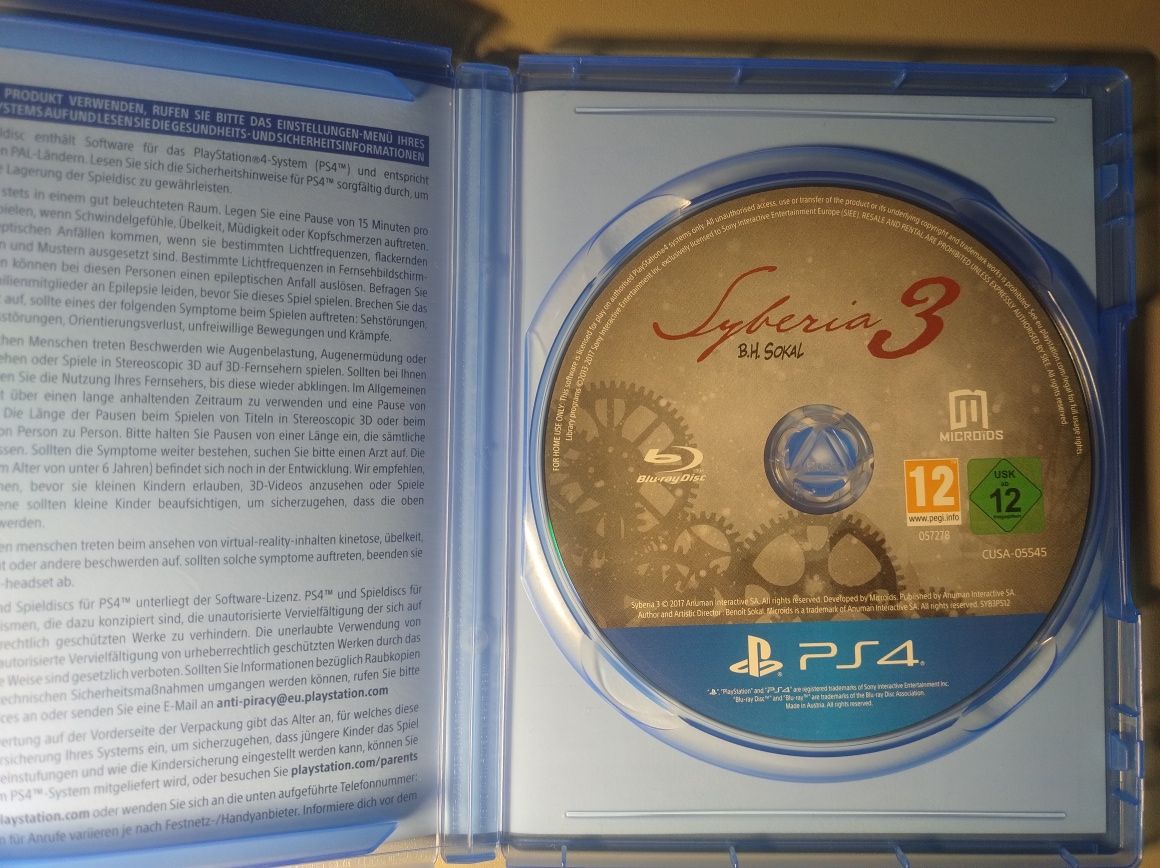 Syberia 3 na ps4 i ps5