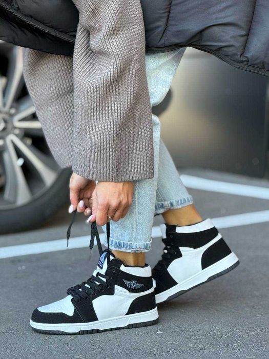 Зимові кросівки жіночі [36-41] Шкіряні На хутрі Взуття жіноче зимове