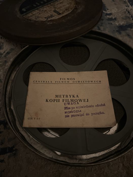 Film 16mm Chłopcy z Ulicy Brzozowej taśma filmowa prl dla dzieci