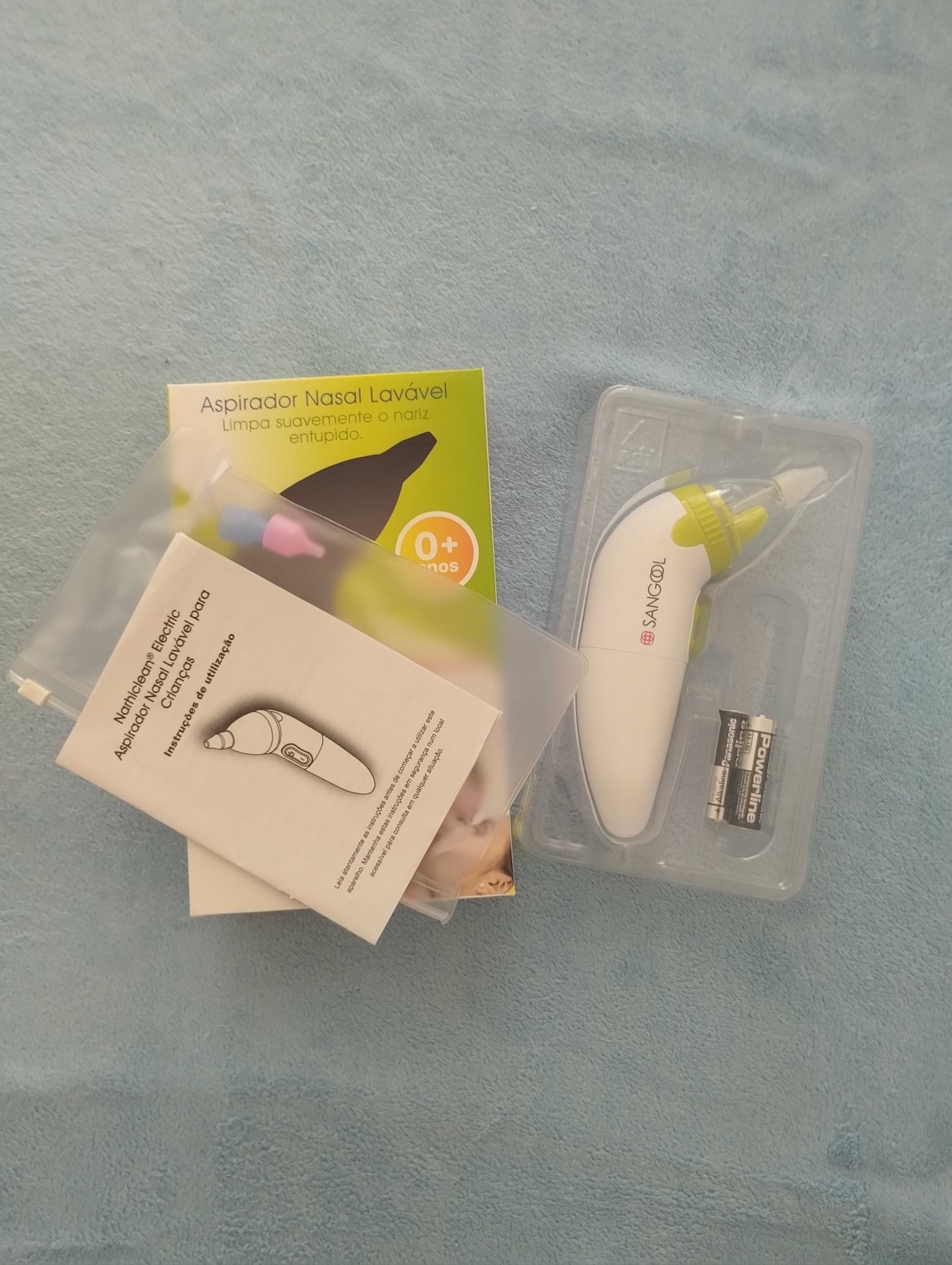 Aspirador nasal elétrico