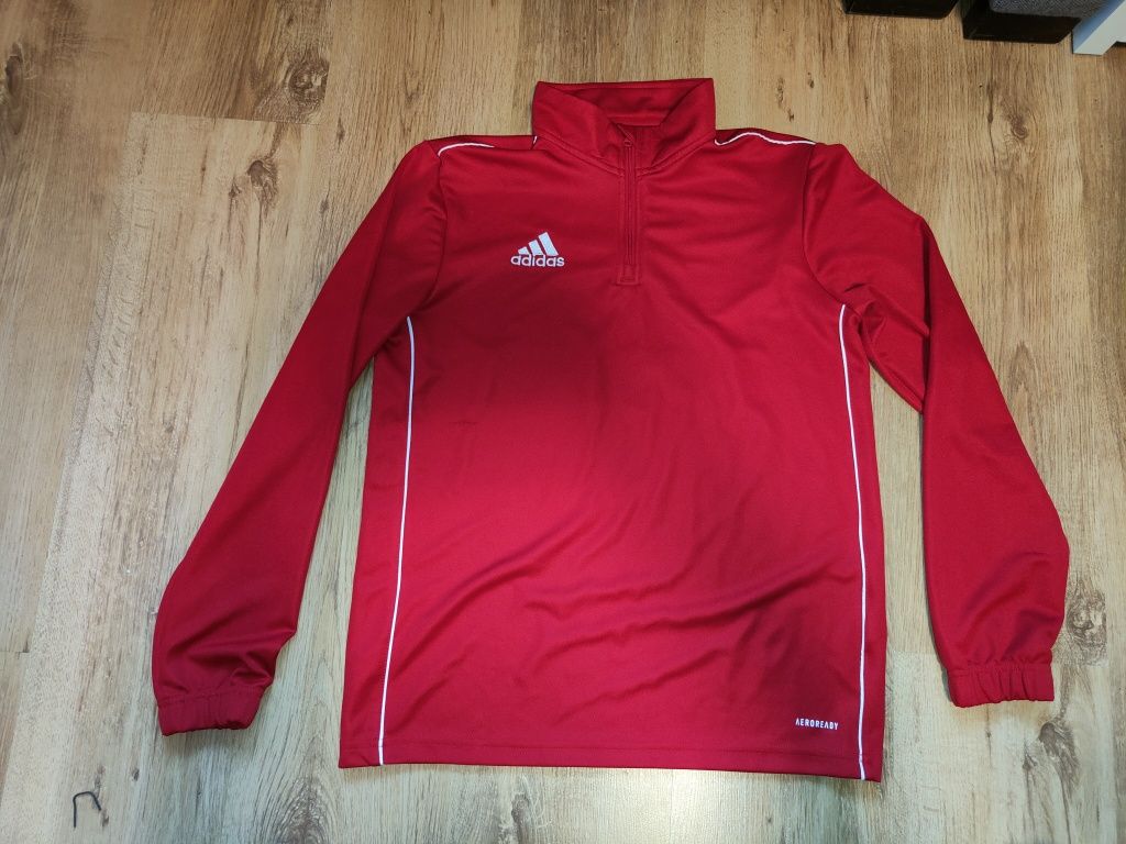 Bluza sportowa piłkarska adidas jak nowa aeroready dry fit r. 164