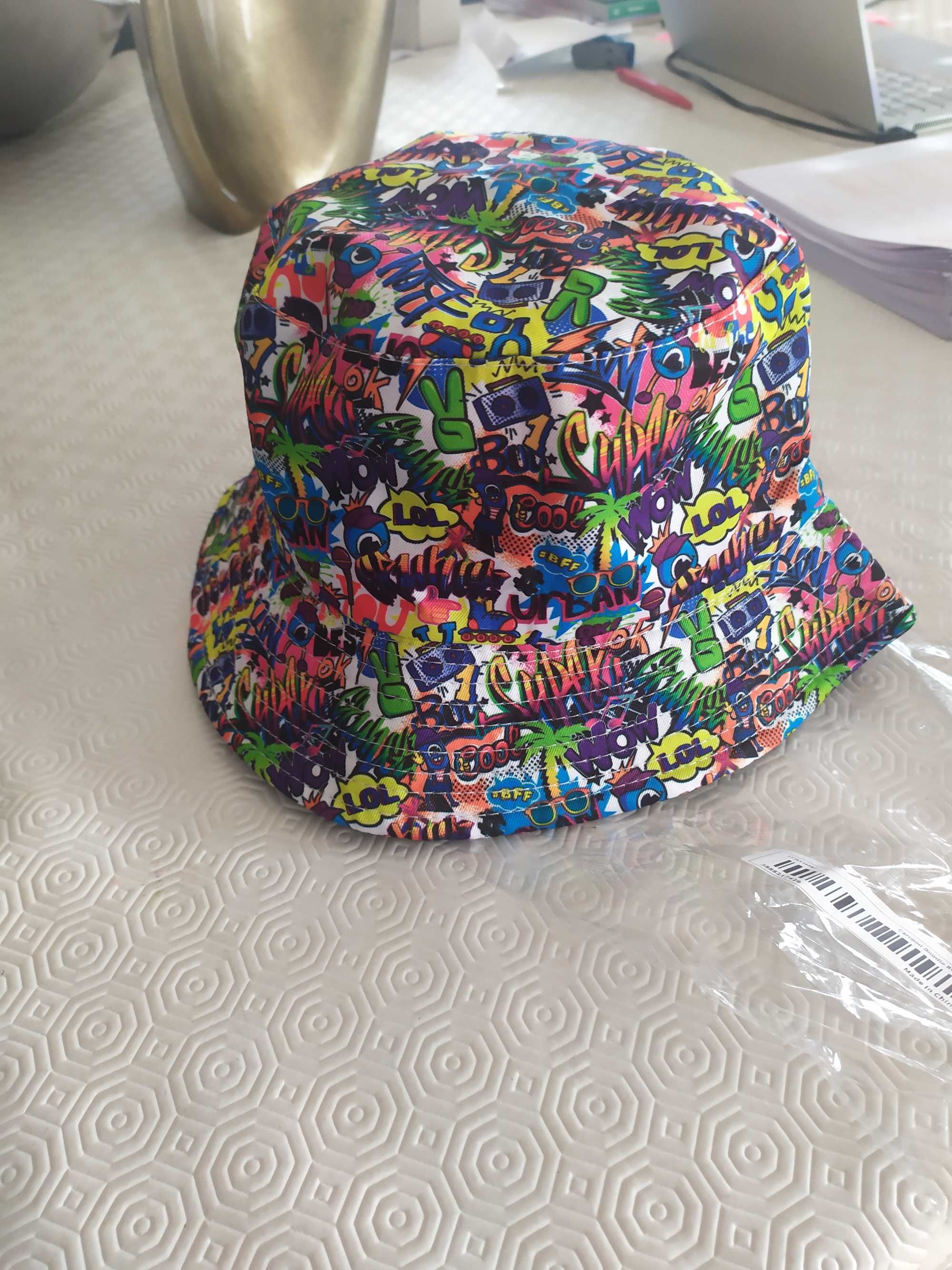 Chapéu bucket hat panama Novo pescador Hip Hop