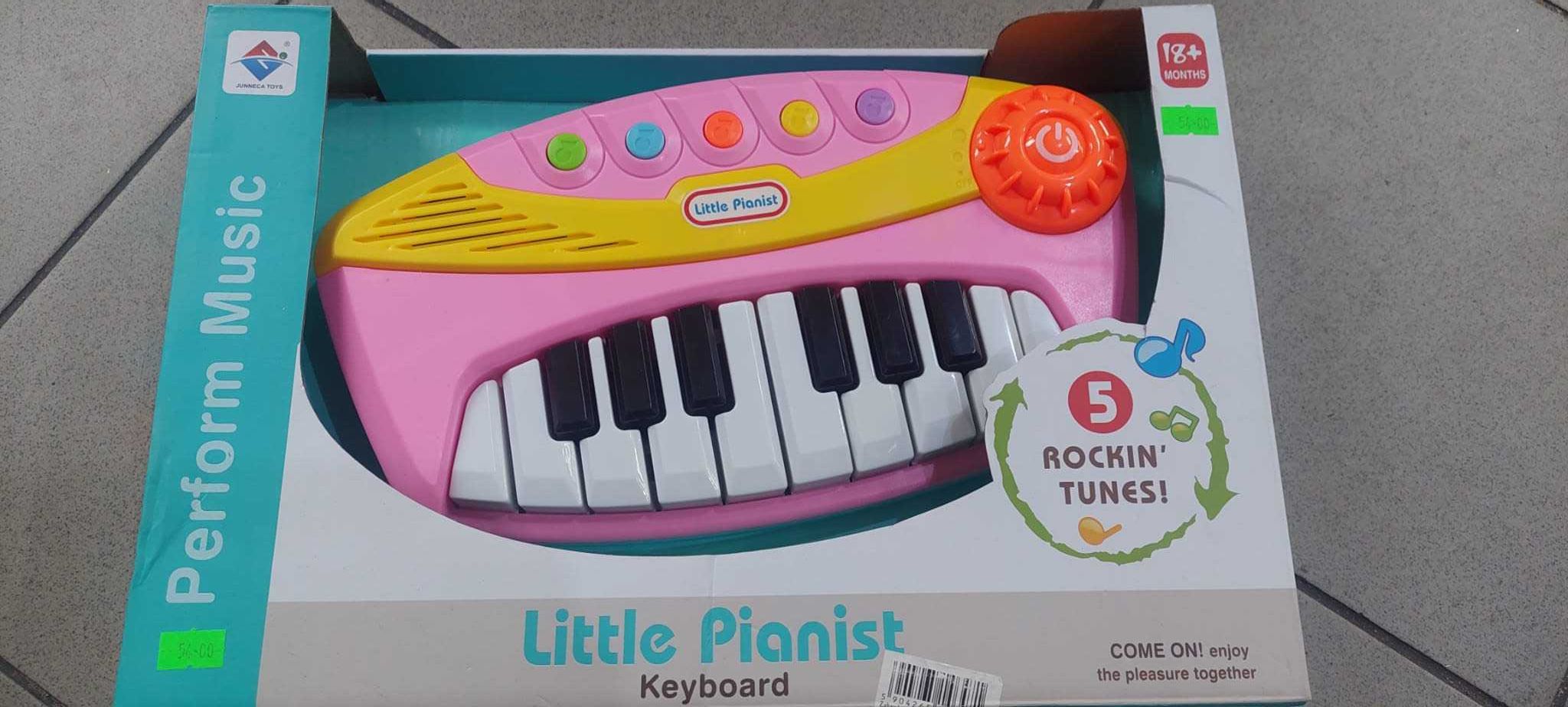 Keyboard pianino organki dzieciece na baterie 18 mies + U TIGERA SKLEP
